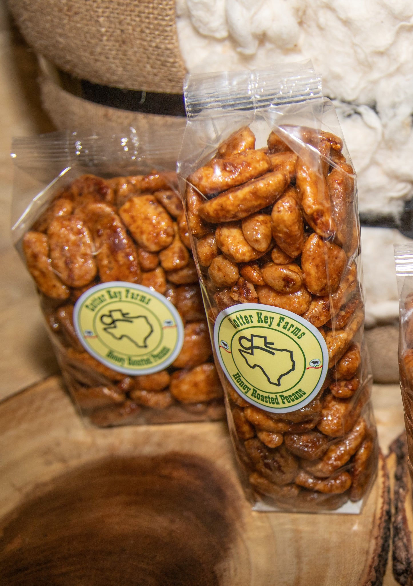 Honey Roasted Flavored Pecans
