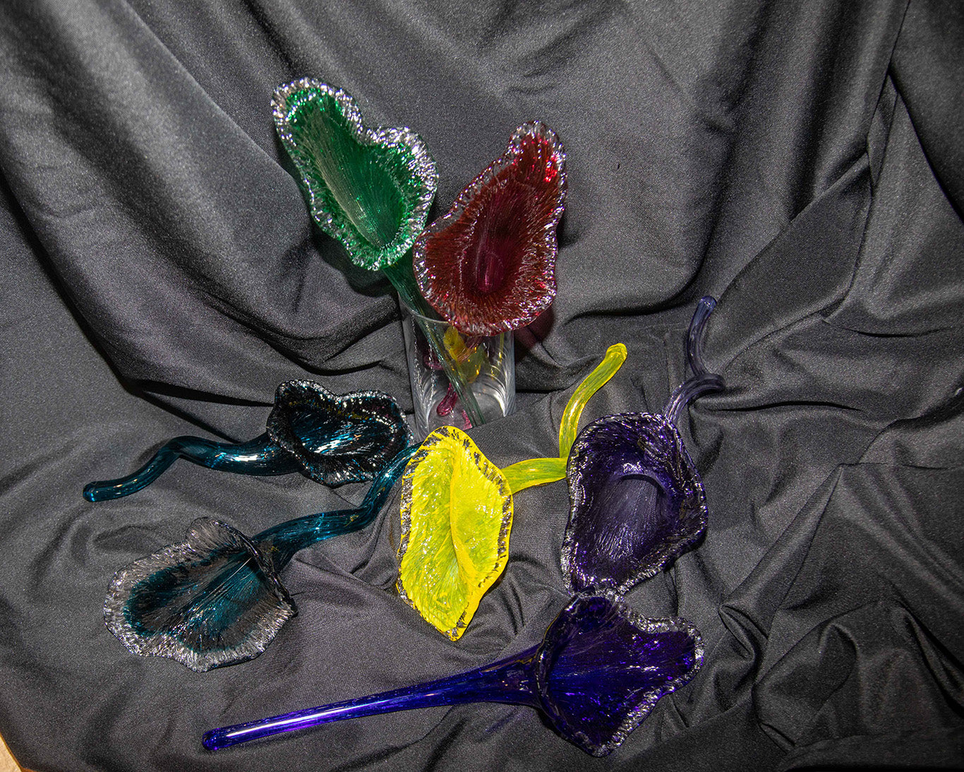 Blackwell Hand Blown Flowers