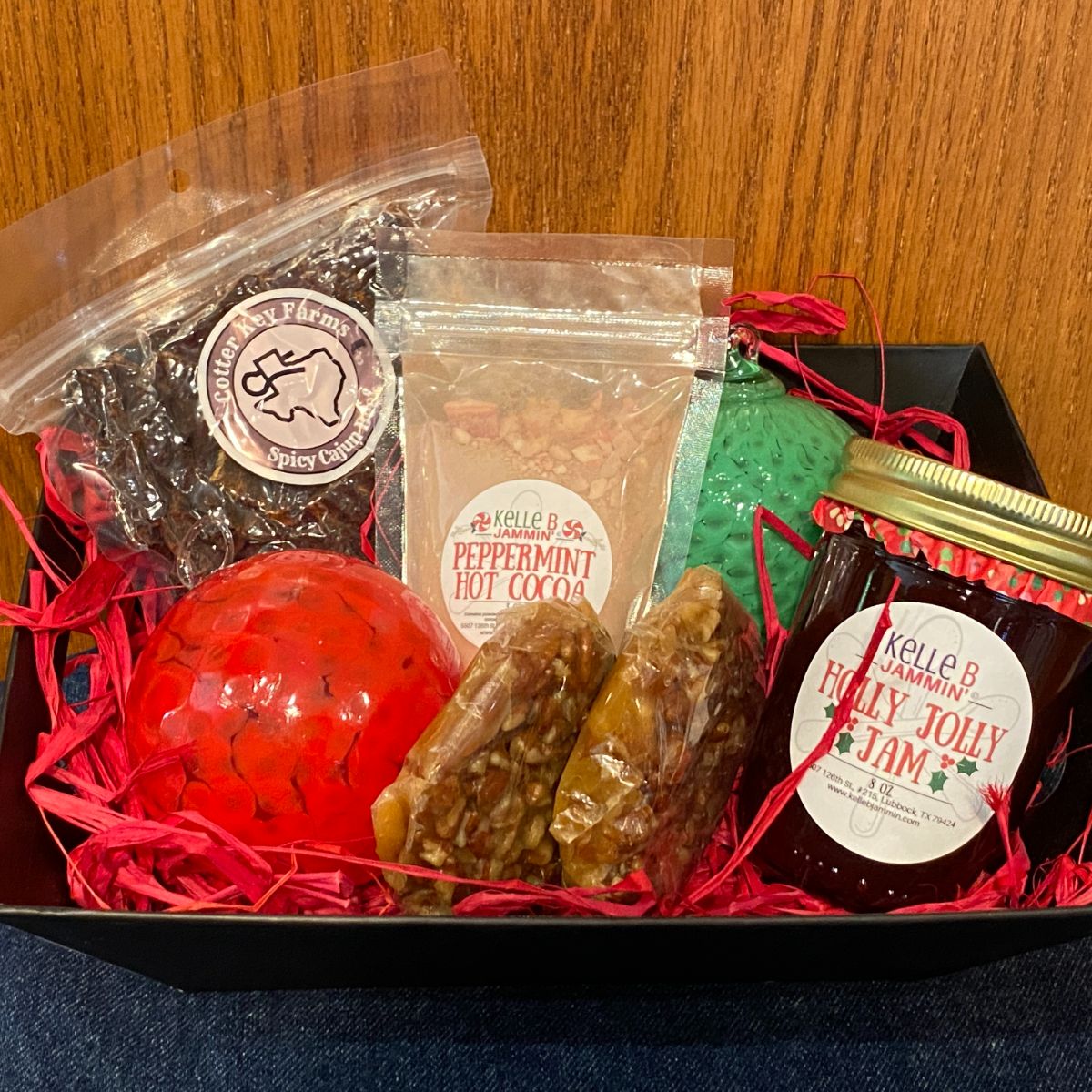 Holly Jolly Gift Basket