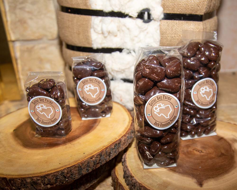 Dark Chocolate Pecans